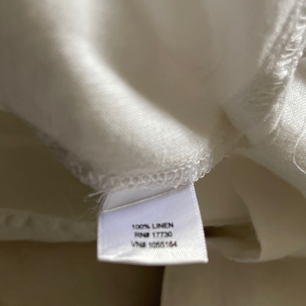 Cherokee White Lightweight Button-Front Jacket Li… - image 5